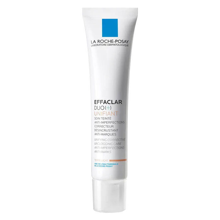 La Roche-Posay EFFACLAR DUO+ - Unifiant Soin Teinté Anti-Imperfections Light, 40ml