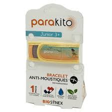 Bracelet Anti-Moustiques PARA'KITO® JUNIOR 3+ – Protection Naturelle et Efficace
