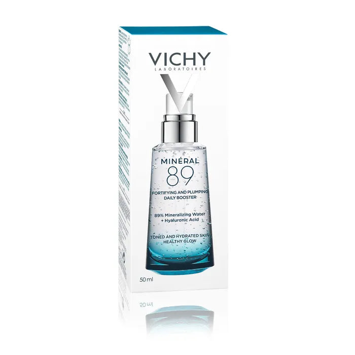 Vichy MINERAL 89 – Booster Quotidien Fortifiant et Repulpant, 50ml
