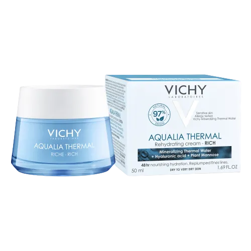 Vichy AQUALIA THERMAL – Crème Riche Pot, 50ml