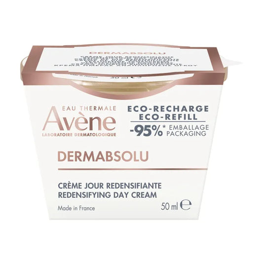 Avène DERMABSOLU - Eco-Recharge Crème Jour Redensifiante - Visage - Tous Types de Peaux, 50ml