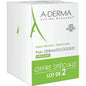 A-derma LES INDISPENSABLES - Pain Dermatologique Apaisant - Visage et Corps - Peaux Fragiles, 2x100g