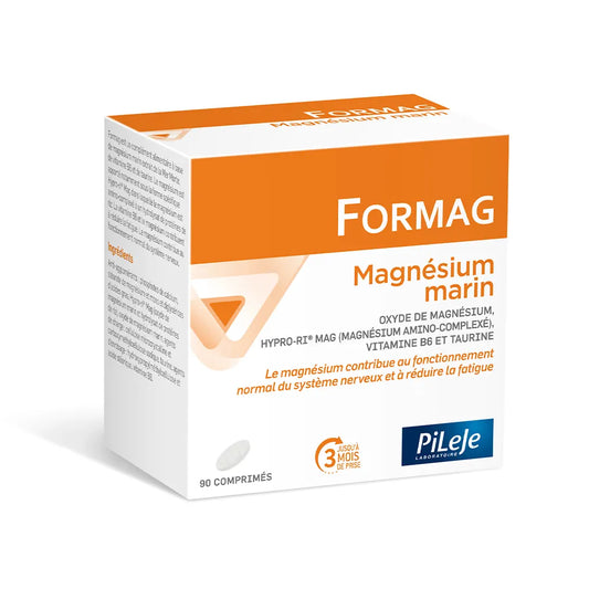 PILEJE Formag Magnésium Marin – 90 Comprimés (Format 3 mois)