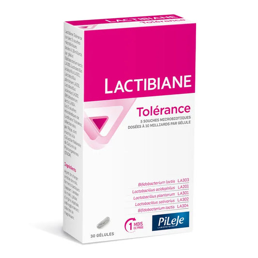 PILEJE Lactibiane Tolérance – 30 Gélules