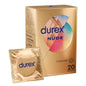 Durex NUDE - Préservatifs Lubrifiés Ultra Fins, 20 Unités