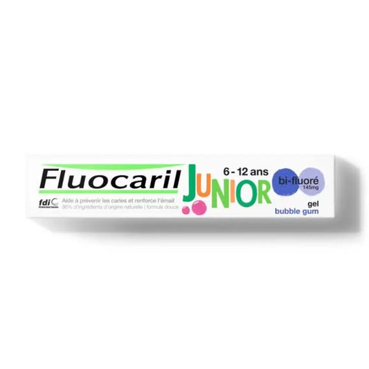 Fluocaril Junior Gel Bubble – 6 à 12 ans (75 ml)
