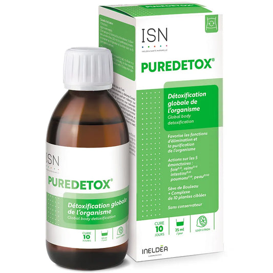 ISN Puredetox® – Détox Globale – Flacon 250 ml