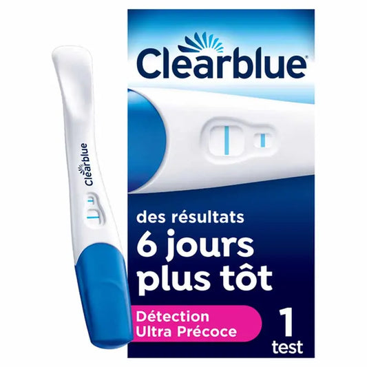 CLEARBLUE – Test de Grossesse Détection Précoce – 1 Test