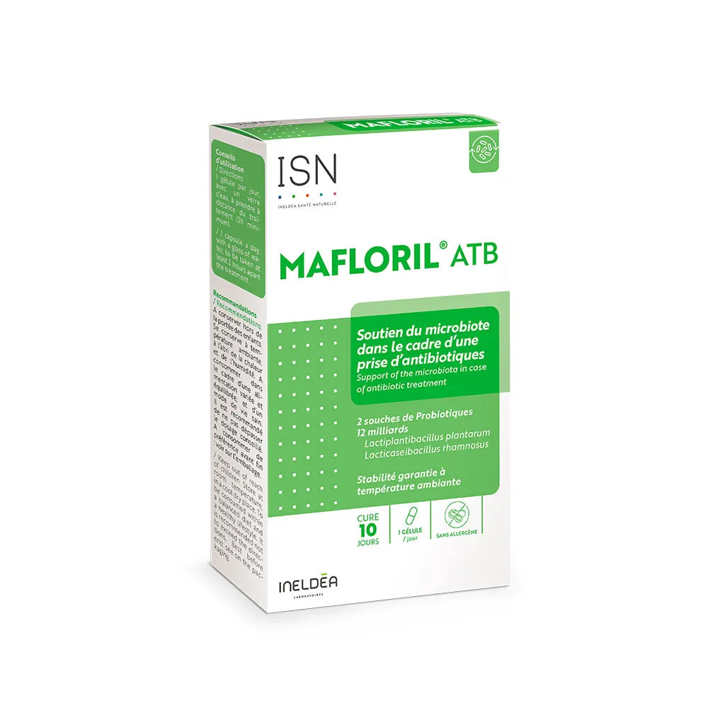 Mafloril® ATB – Soutien du Microbiote - Boîte de 10 gélules