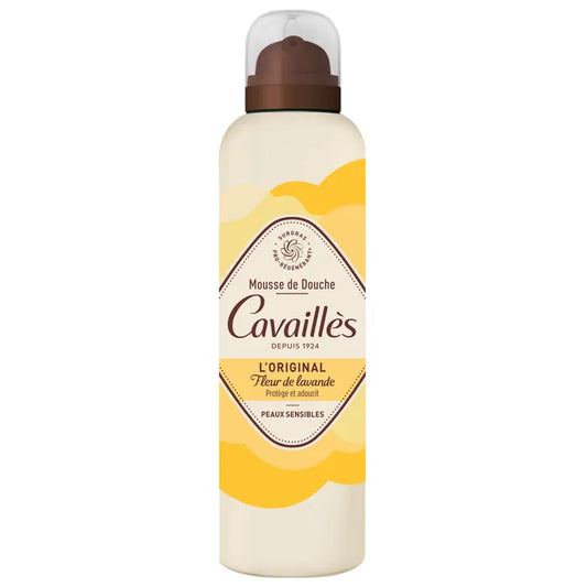 Cavaillès QUOTIDIEN - Mousse de Douche Fleur de Lavande l'Original - Peaux Sensibles, 200ml