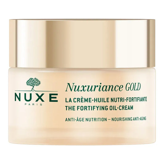 Nuxe NUXURIANCE GOLD - La Crème-Huile Nutri-Fortifiante - Visage - Peaux Sèches, 50ml