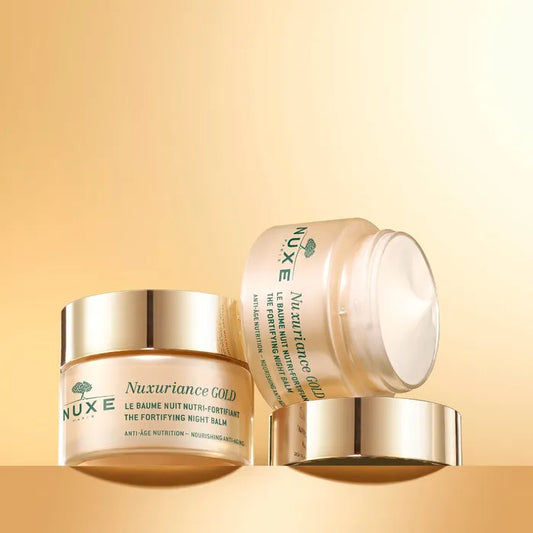 Nuxe NUXURIANCE GOLD - Le Baume Nuit Nutri-Fortifiant - Visage - Peaux Sèches, 50ml