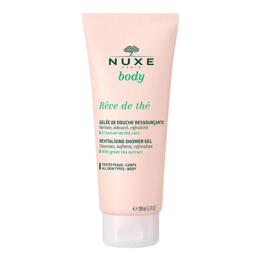 Nuxe BODY - Rêve de Thé - Gelée de Douche Ressourçante, 200ml