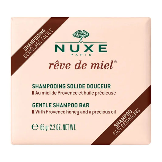 Nuxe RÊVE DE MIEL - Shampooing Solide Douceur, 65g