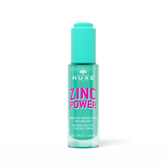 Nuxe ZINC POWER - Sérum Anti-Imperfections Anti-Boutons - Visage - Peaux à Tendance Acnéique, 30ml