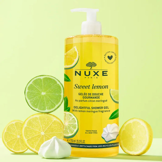 Nuxe SWEET LEMON - Gelée de Douche Gourmande - Corps - Tous Types de Peaux, 750ml