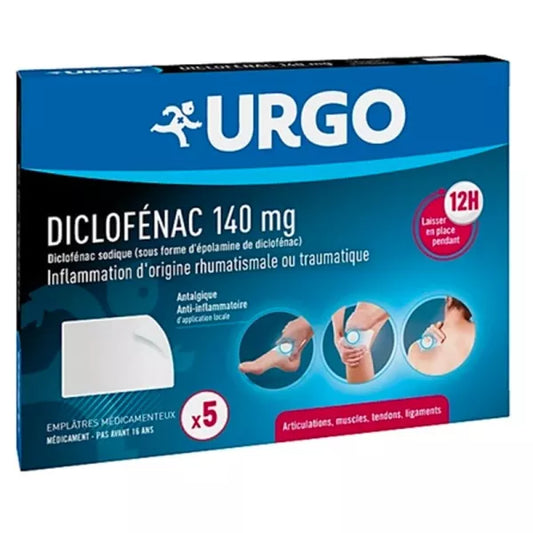DICLOFENAC UGO 140MG EMPL BT5