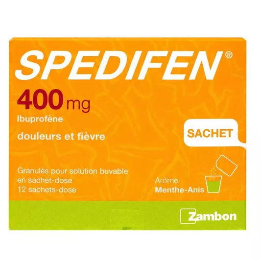 SPEDIFEN 400MG BUV GLE SACH 12