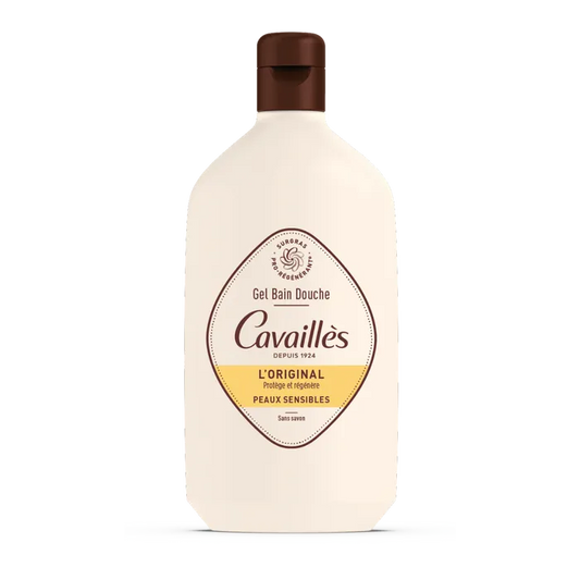 Cavaillès Gel Bain et Douche Surgras Actif - L'Original - Peaux Sensibles, 400ml