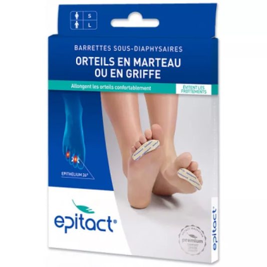 Barrettes Sous‑Diaphysaires pour Orteils – Epitact (Epithelium 26)