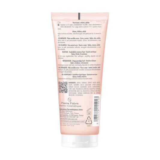 Avène XERACALM NUTRITION - Gel Nettoyant - Visage et Corps - Peaux Sensibles et Sèches, 100ml