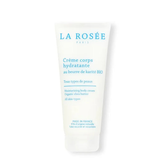 La Rosée Crème Hydratante au Beurre de Karité Bio - Corps - Tous Types de Peaux , 200ml