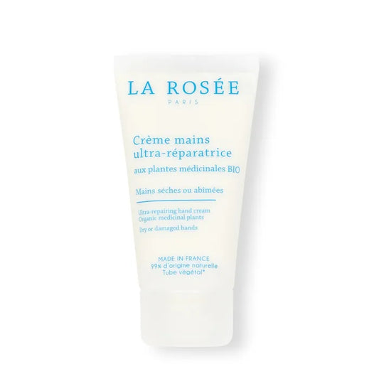 La Rosée Crème Mains Ultra-Réparatrice aux Plantes Médicinales Bio - Mains Sèches ou Abîmées, 50ml
