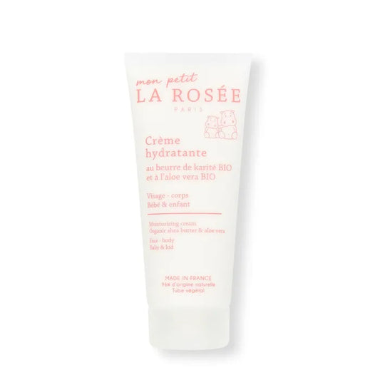 La Rosée MON PETIT - Crème Hydratante Bébé et Enfant - Visage et Corps - Peaux Sensibles, 200ml