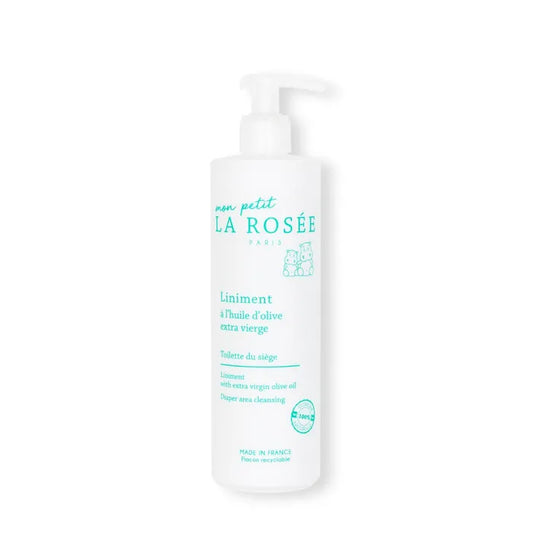 La Rosée MON PETIT - Liniment à l'Huile d'Olive Extra Vierge - Toilette du Siège - Peaux Sensibles, 400ml