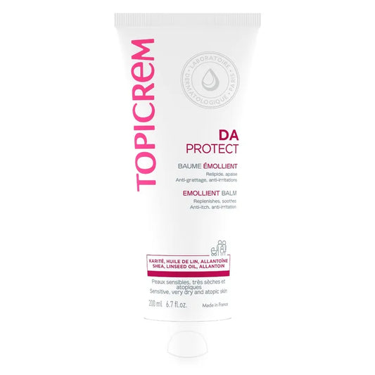Topicrem DA PROTECT - Emollient Balm - Face and Body - Very Dry and Atopic Skin, 200ml