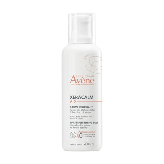 Avène XERACALM A.D - Baume Relipidant - Corps - Peaux Très Sèches à Tendance Atopique, 400ml