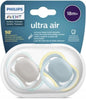 Philips Avent Ultra Air 18+ mois Lot de 2 sucettes