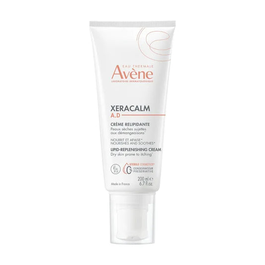 Avène XERACALM A.D - Crème Relipidante - Corps - Peaux Sèches à Tendance Atopique, 200ml