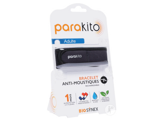 Bracelet Anti-Moustiques PARA'KITO® ADULT – Protection Naturelle et Efficace
