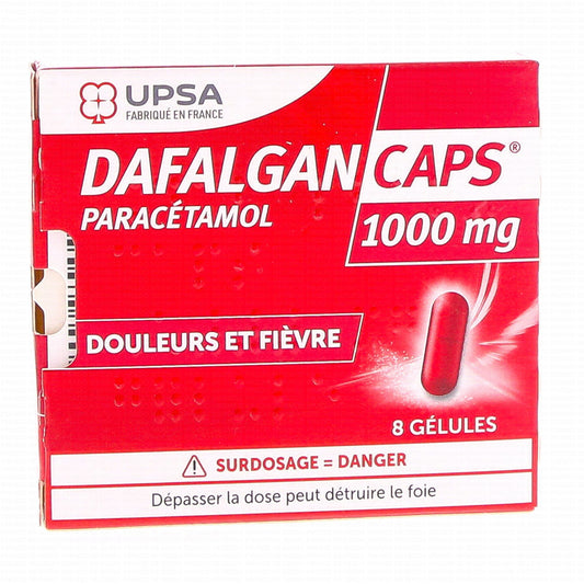DAFALGANCAPS 1000MG GELULE 8