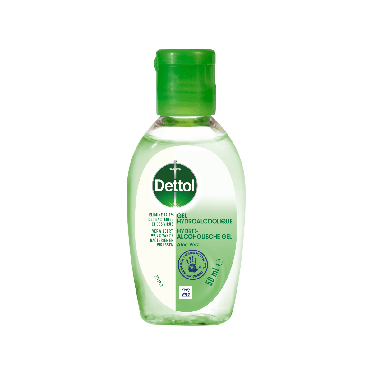 Dettol Gel Hydroalcoolique à l'Aloe Vera 50ml