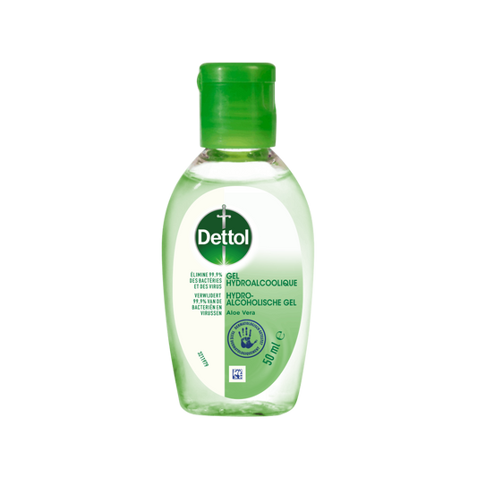 Dettol Gel Hydroalcoolique à l'Aloe Vera 50ml