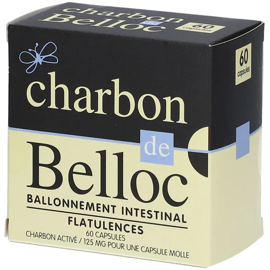 Charbon de Belloc – 36 ou 60 capsules (boîte métal)