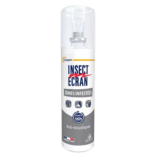 INSECT ÉCRAN Zone Infestée – Spray Anti-Moustiques – 100 ml