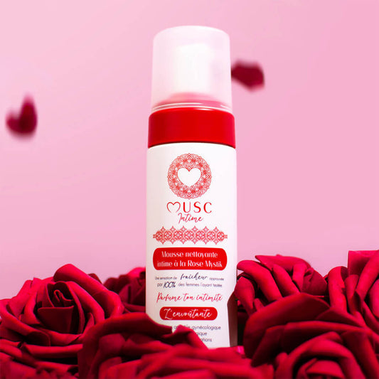 Musc Intime Mousse Intime Nettoyante – Rose Mystik (L’Envoûtante)