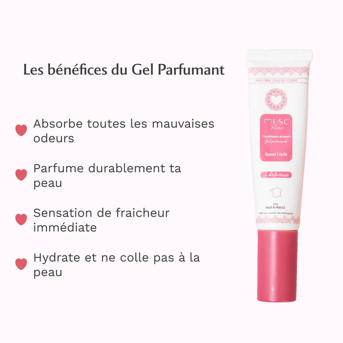 Musc Intime Gel Parfumant – Sweet Litchi