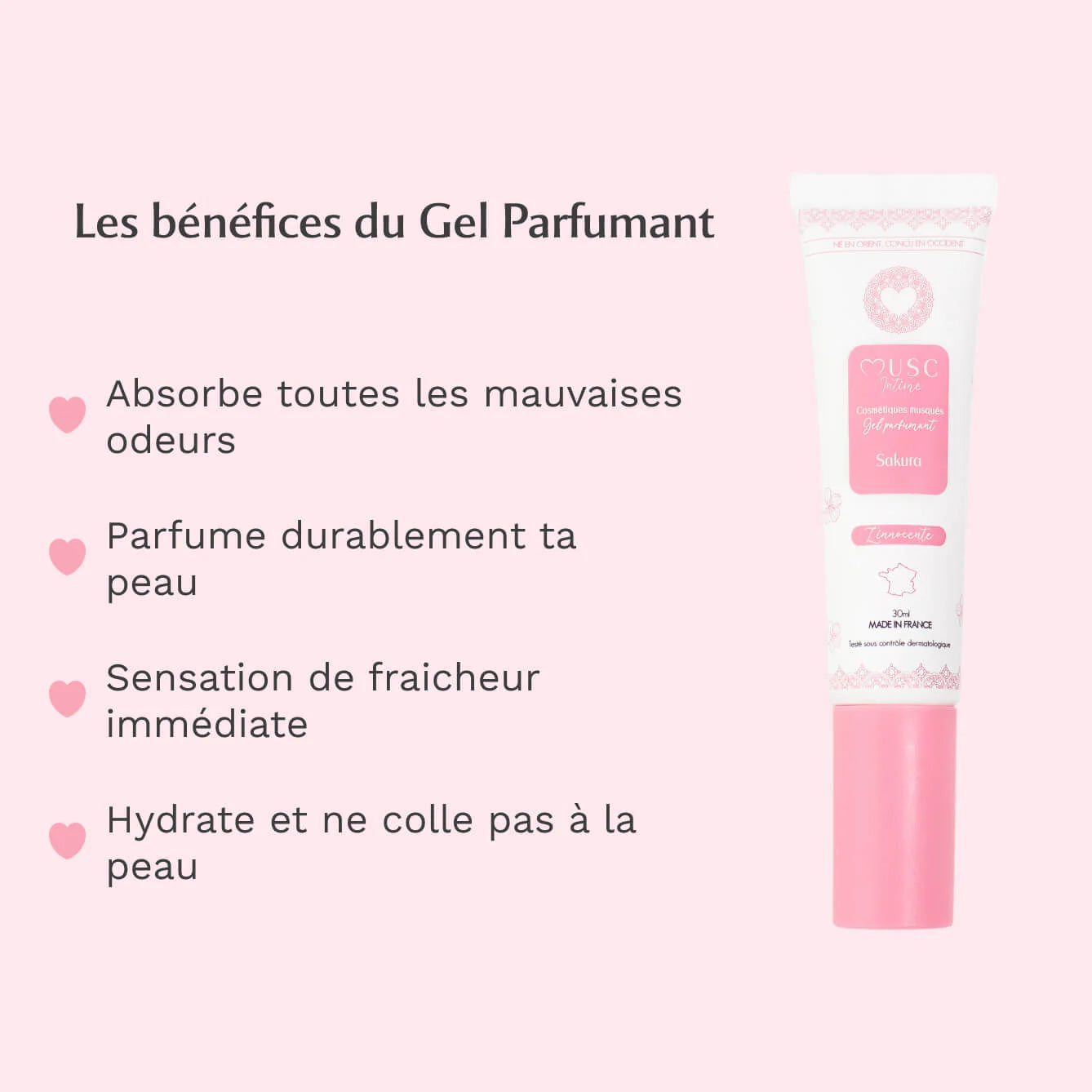Musc Intime Gel Parfumant Intime – Sakura (L’Innocente)