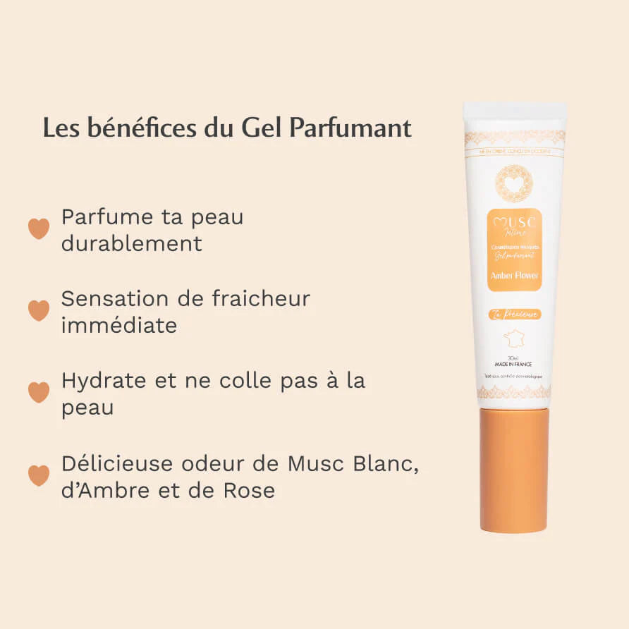 Musc Intime Gel parfumant Amber Flower – La Précieuse