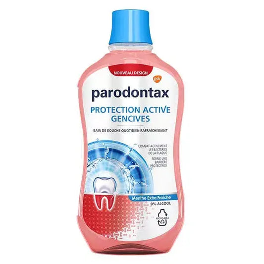 Parodontax - Bain de Bouche Quotidien Protection Active Menthe Fraîche 500ml