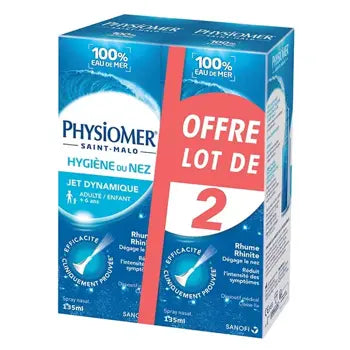 Physiomer Nasal Hygiene – Pack of 2 × 135 ml