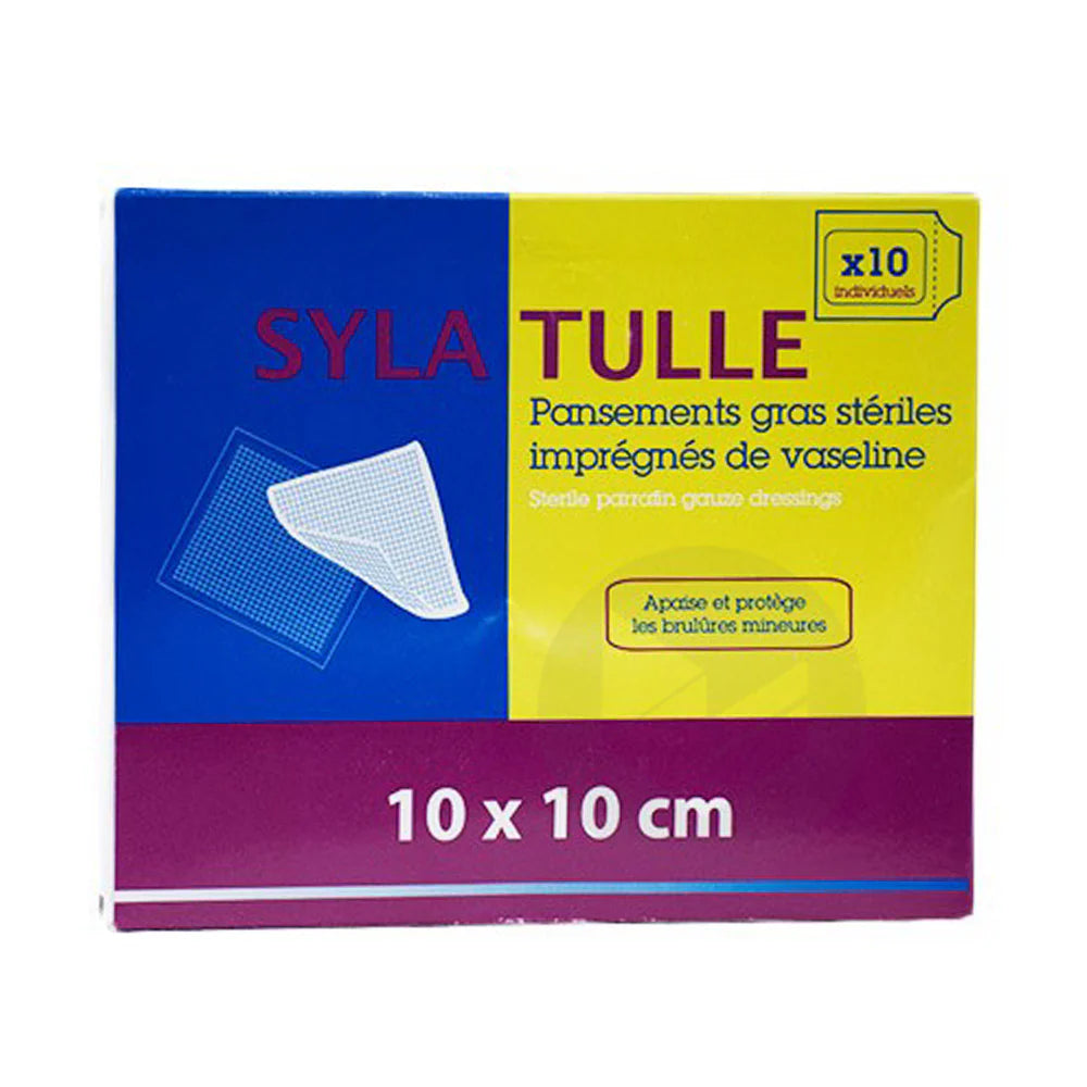 SYLATULL (equivalent to Tullegras) – Non-adherent Vaseline dressing