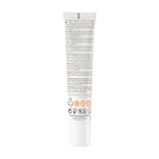 A-derma PROTECT - Fluide Solaire Invisible Très Haute Protection SPF50+ - Visage - Peaux Mixtes à Grasses, 40ml