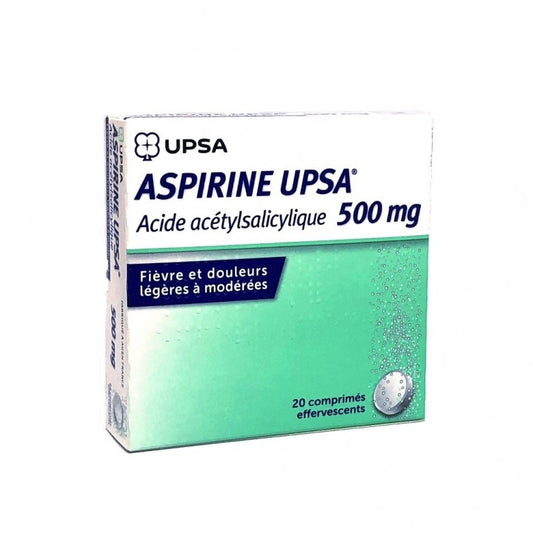 ASPIRINE 500MG UPSA CPR EFF 20