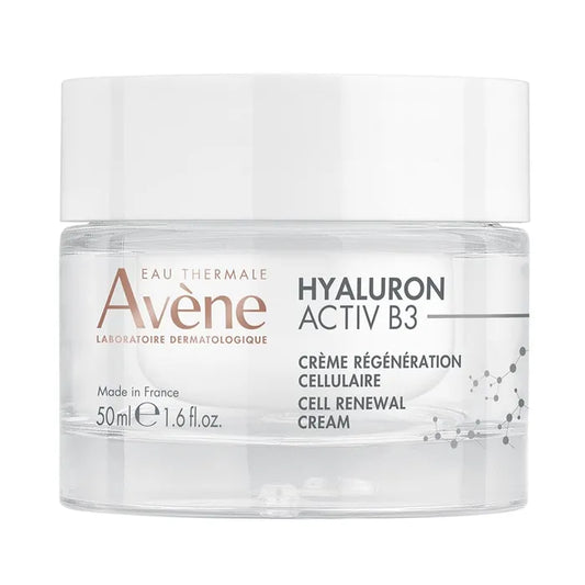 Avène HYALURON ACTIV B3 - Crème de Jour Régénération Cellulaire - Visage - Tous Types de Peaux, 50ml