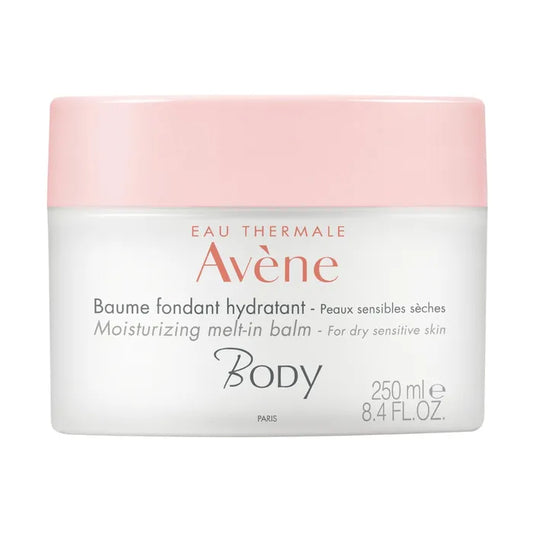 Avène BODY - Baume Fondant Hydratant - Corps - Peaux Sensibles et Sèches, 250ml